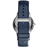 Emporio Armani Analog Quartz Blue Dial Blue Leather Strap Watch For Men - AR1647