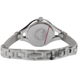 Emporio Armani Classic Quartz Black Dial Silver Steel Strap Watch For Women - AR7328
