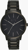 Armani Exchange Cayde Analog Black Dial Black Steel Strap Watch For Men - AX2701