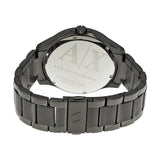 Armani Exchange Hampton Chronograph Grey Dial Grey Steel Strap Watch For Men - AX2135