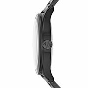 Armani Exchange Nico Analog Black Dial Black Steel Strap Watch For Men - AX7102