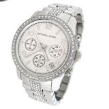 Michael Kors Bradshaw Silver Dial Silver Steel Strap Watch For Women - MK5108