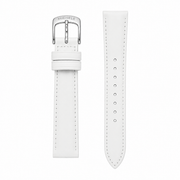Michele Serein Mother of Pearl Dial White Leather Strap Watch for Women - MWW21B000013