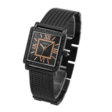 Guess Highline Black Dial Black Mesh Bracelet Watch for Women - W0826L4