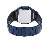 Fossil Retro Analog-Digital Black Dial Blue Steel Strap Watch for Men - FS5896