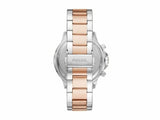 Fossil Perfect Boyfriend Mother of Pearl Dial Two Tone Steel Strap Watch for Women - ES4135