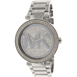 Michael Kors Parker Silver Dial Silver Steel Strap Watch for Women - MK5925