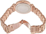 Michael Kors Catlin Quartz Rose Gold Dial Rose Gold Steel Strap Watch For Women - MK3412