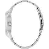 Guess Crush Silver Dial Silver Steel Strap Watch For Women - GW0020L1