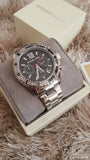 Michael Kors Everest Chronograph Black Dial Silver Steel Strap Watch For Women - MK5753