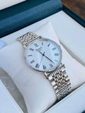 Tissot T Classic Everytime White Dial Jam Tangan Gelang Jaring Perak Untuk Pria - T109.410.11.033.00