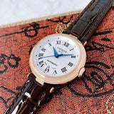 Jam Tangan Tissot Bellissima Automatic Silver Dial Brown Leather Strap Untuk Wanita - T126.207.36.013.00