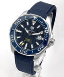 Tag Heuer Aquaracer Blue Dial Watch for Men - WAY201B.FT6150