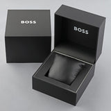 Hugo Boss Cloud Chronograph Black Dial Black Steel Strap Watch For Men - 1514016