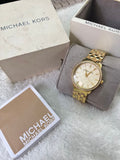 Michael Kors Argyle Glitz Rose Gold Dial Rose Gold Steel Strap Watch For Women - MK3120