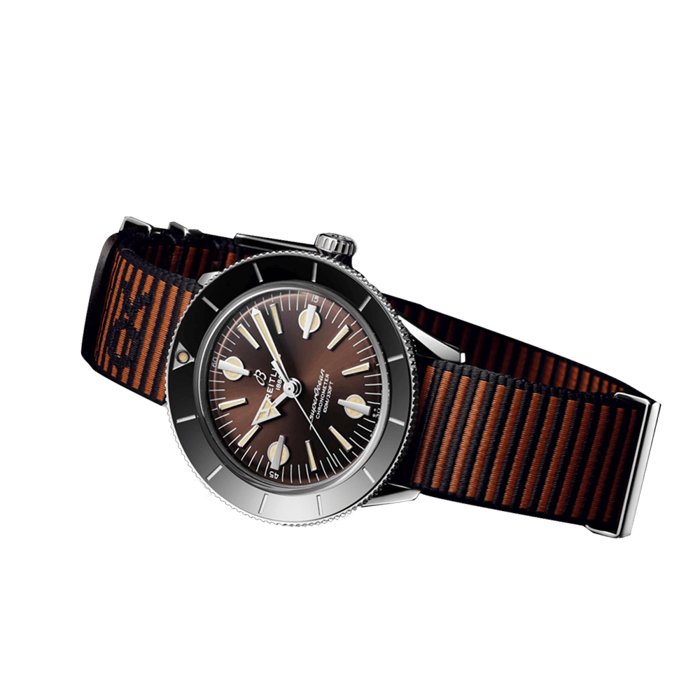 Breitling Superocean Heritage '57 Outerknown Brown Dial Brown NATO