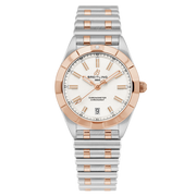 Breitling Chronomat 32 White Dial Two Tone Steel Strap Watch for Women - U77310101A1U1