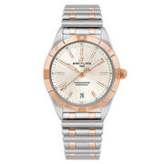 Breitling Chronomat Automatic 36 White Dial Two Tone Steel Strap Watch for Women - U10380101A1U1