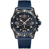 Breitling Endurance Pro Black Dial Blue Rubber Strap Watch for Men - X82310D51B1S1