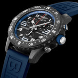 Breitling Endurance Pro Black Dial Blue Rubber Strap Watch for Men - X82310D51B1S1