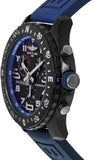 Breitling Endurance Pro Black Dial Blue Rubber Strap Watch for Men - X82310D51B1S1