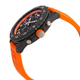 Breitling Endurance Pro Black Dial Orange Rubber Strap Watch for Men - X82310A51B1S1