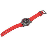 Breitling Endurance Pro Black Dial Red Rubber Strap Watch for Men - X82310D91B1S1