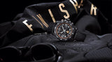 Breitling Endurance Pro Ironman Black Dial Black Rubber Strap Watch for Men - X823101B1B1S1