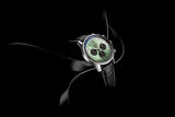 Breitling Navitimer B01 Chronograph 43 Green Dial Black Leather Strap Watch for Men - AB0138241L1P1