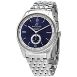 Breitling Premier Automatic 40mm Blue Dial Silver Steel Strap Watch for Men - A37340351C1A1