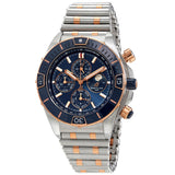 Breitling Super Chronomat 44 Four Year Calendar Blue Dial Two Tone Steel Strap Watch for Men - U19320161C1U1