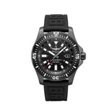 Breitling Superocean 44mm Special Volcano Black Dial Black Rubber Strap Watch for Men - M17393131B1S1