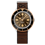Breitling Superocean Heritage '57 Outerknown Limited Edition Brown Dial Brown NATO Strap Watch for Men - U103701A1Q1W1