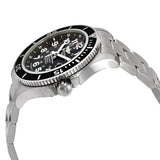 Breitling Superocean II 44mm Black Dial Black Steel Strap Watch for Men - A17392D71B1A1