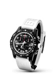 Breitling Endurance Pro Black Dial White Rubber Strap Watch for Men - X82310A71B1S1