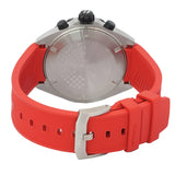 Tag Heuer Formula 1 Chronograph 41mm Red Dial Red Rubber Strap Watch for Men - CAZ101AN.FT8055