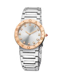 Bvlgari Bvlgari Bvlgari Lady Diamonds Silver Dial Silver Steel Strap Watch for Women - BVLGARI103577