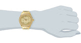 Bulova Multi Function Gold Dial Gold Steel Strap Watch for Women - 97N102