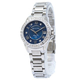 Bulova Marine Star Blue Dial Silver Steel Strap Watch for Women - 96R215