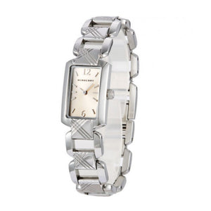 Burberry Signature Silver Dial Silver Steel Strap Watch for Women - BU4212