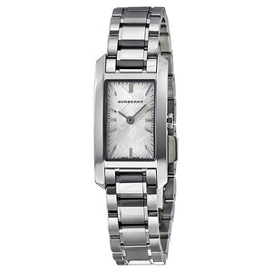 Burberry Heritage Quartz White Dial Silver Steel Strap Watch For Women - BU9600