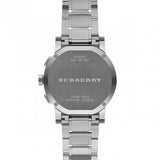 Burberry The City Chronograph Silver Dial Silver Steel Strap Watch for Men - BU9350