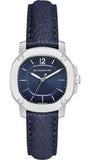 Burberry The Britain Blue Dial Blue Leather Strap Watch for Women - BBY1716