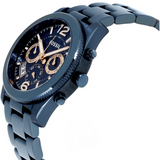 Fossil Perfect Boyfriend Multifunction Blue Dial Blue Steel Strap Watch for Women - ES4093