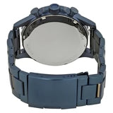 Fossil Grant Chronograph Blue Dial Blue Steel Strap Watch for Men - FS5230