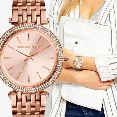 Michael Kors Darci Rose Gold Dial with Diamonds Rose Gold