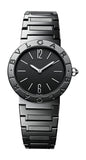 Bvlgari Bvlgari Lady Black Dial Black Steel Strap Watch for Women - BVLGARI103557