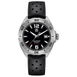 Jam Tangan Tag Heuer Formula 1 Automatic Black Dial Black Rubber Strap untuk Pria - WAZ2113.FT8023