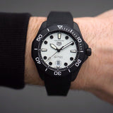 Tag Heuer Aquaracer Professional 300 Automatic White Dial Black Rubber Strap Watch for Men - WBP201D.FT6197