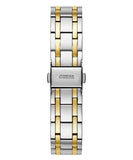 Guess Cosmo Diamonds Silver Dial Two Tone Steel Strap Watch for Women - GW0033L4